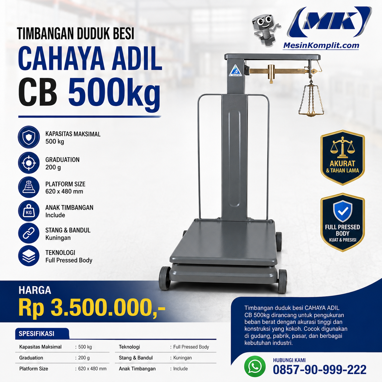 Timbangan Duduk Band...